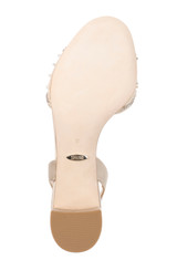 Pearl Nude | Taylin Low Heel Glamour Sandal