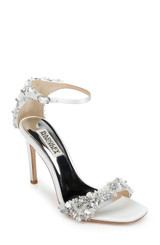 Soft White | Teja Embellished Drama Sandal