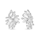 Leaves on the Vine Cluster Clip-On Earrings