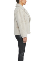 Stone | Rollande Faux Fur Coat Stone | Rollande Faux Fur Coat