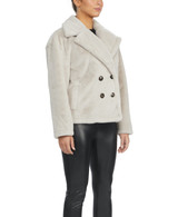 Stone | Rollande Faux Fur Coat Stone | Rollande Faux Fur Coat