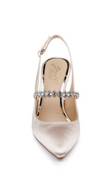 Champagne Verena Slingback Stiletto Heels Front