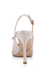 Champagne Verena Slingback Stiletto Heels Back