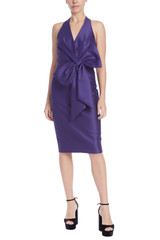 Ultra Violet Bow Racer Sheath | Bow Front Racer Back Sheath