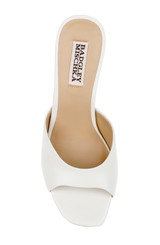 Soft White | Cadence Block Heel Slide Top