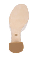 Pink Jacquard | Cadence Block Heel Slide Sole