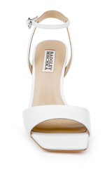 Soft White | Cady Sandals with Heart-Shaped Buckle