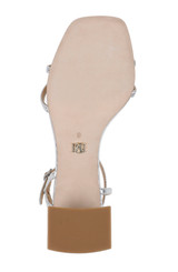 Carlota Textured Block-Heeled Sandals by Badgley Mishcka