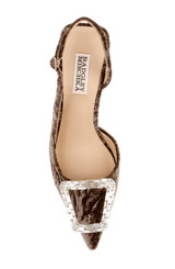 Brown Velvet | Adaline Slingback Block Heels Top Brown Velvet | Adaline Slingback Block Heels Top