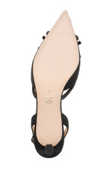 Black | Angelina Slingback Kitten Heels Sole Black | Angelina Slingback Kitten Heels Sole