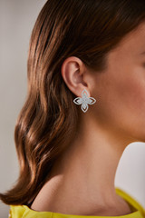Silver | Filagree Flower Stud Earring