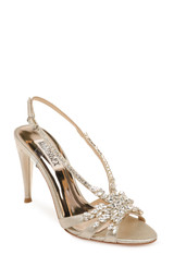 Platino | Jacqueline II Crystal Embellished Sling Back