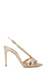 Platino | Jacqueline II Crystal Embellished Sling Back