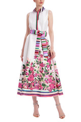 【新品タグ付き】Notting Hill Belted Dress S Belted A-Line Shirt Dress by Badgley Mishcka