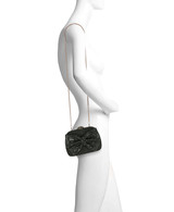 Black | Emmy Crystal Bow Minaudiere Form