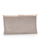 Gold | Kendry Micro Crystal Frame Pouch Back