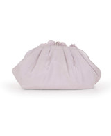 Lilac | Lottie Floral Applique Pouch Clutch