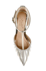 Gold Metallic | Faithlyn d'Orsay T-Strap Pumps Top