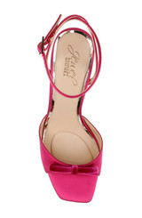 Pink | Elisha Open Toe Ankle Strap Sandals Top