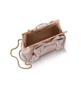 Champagne | Mae Signature Satin Pouch Open Champagne | Mae Signature Satin Pouch Open