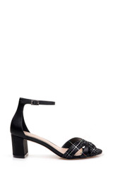 Black | Sequoia Ankle Strap Evening Shoe