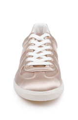 Nude Satin | Imara Satin Sneaker Front