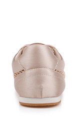 Nude Mesh | Inez Fashion Athletic Sneaker Back