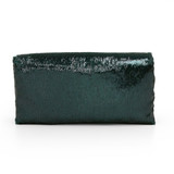 Emerald | Angel Soft Envelope Clutch Back