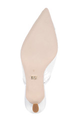 White Satin | Oaklyn Mary Jane Mule Sole