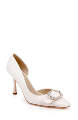 Chalk | Odyssey Half d'Orsay Pump Front Side