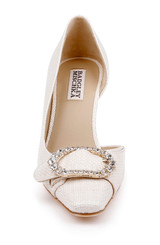 Chalk | Odyssey Half d'Orsay Pump Front