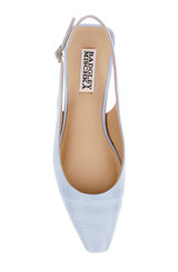 Blue Silk | Oaklee Slingback Pointed Toe Pump Top