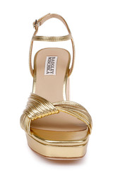 Gold Metallic | Winslet Platform Sandal Front