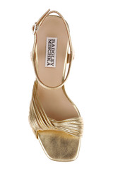 Gold Metallic | Winslet Platform Sandal Top