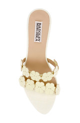 Lime Leather | Watertown Mid Heel Sandal Top