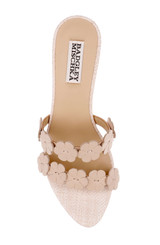 Nude Leather | Watertown Mid Heel Sandal Top