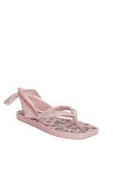 Rose Multi | Wrenna Slingback Thong Sandal Front Side