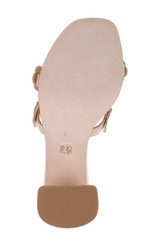 Nude Leather | Webster Block Heel Sandals Sole