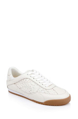 Cream Crochet | Wylie Fashion Sneaker Front Side