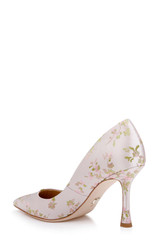 Light Pink | Wonder Floral Pointed Toe Pump Back Side