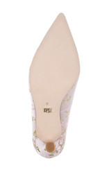 Light Pink | Wonder Floral Pointed Toe Pump Sole