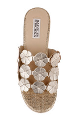 Gold Metallic | Wendall Platform Slide Sandal Top