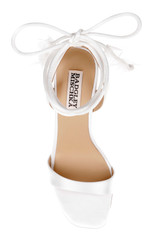 White Satin | Westminster Lace Up Sandal Top