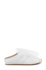 White Crepe | Willy Mule Sneaker Side