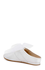 White Crepe | Willy Mule Sneaker Back Side