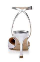Silver Metallic | Parklyn Pointed Toe Ankle Strap Pump Back