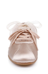 Nude Satin | Priscila Mule Sneaker Front