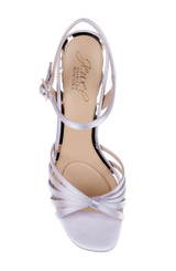 Ice Satin | Patience Block Heel Sandal Top