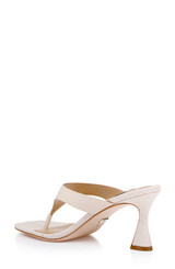 Ivory | Whitley Mid Heel Sandal Back Side