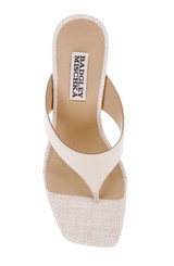 Ivory | Whitley Mid Heel Sandal Top